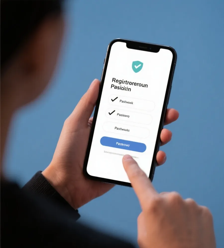 注册准备流程示意图